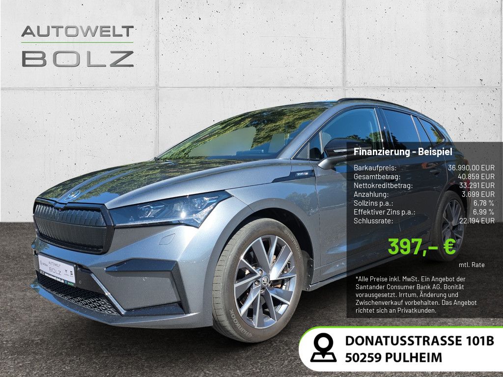 Skoda Enyaq iV 80x Sportline ACC HUD LED NAVI AHK 360°