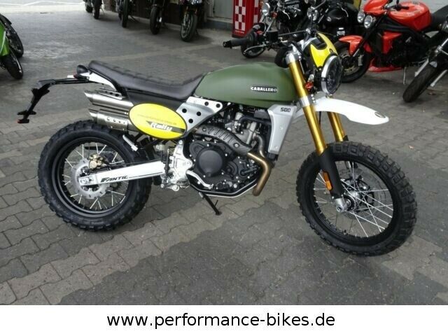 Fantic Caballero 500 Rally Euro 5 4 Jahre Garantie