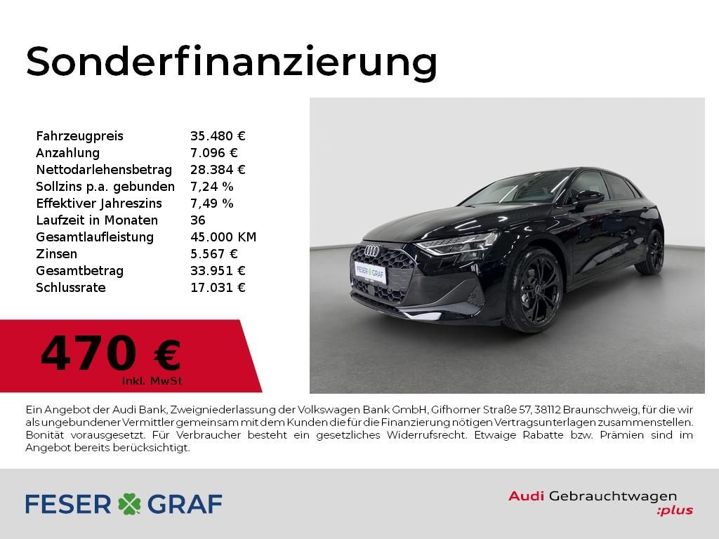 A3 Sportback TFSI 85 kW S tronic