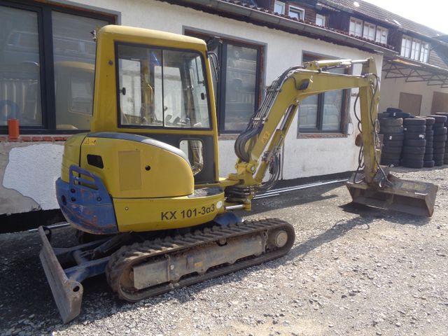 Kubota KX 101-3 Minibagger 3,5 T. hydr Grabenräumlöffel