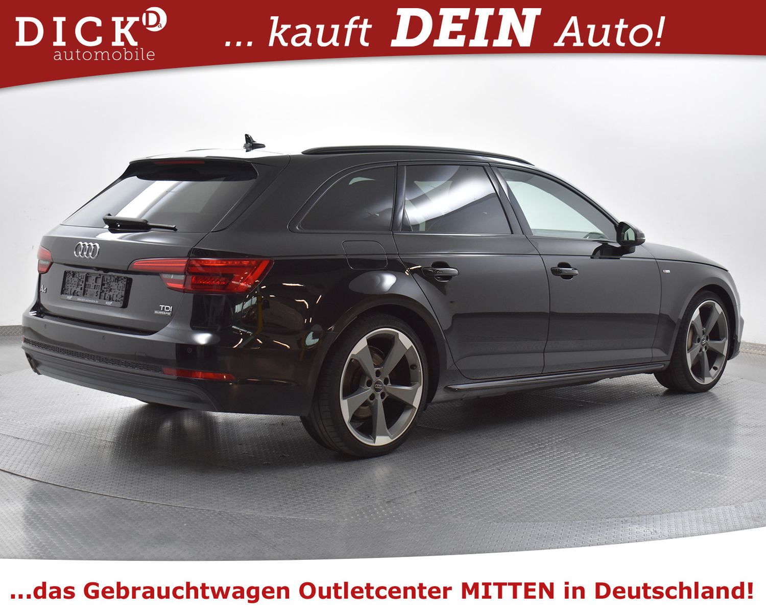 AUDI A4 2.0d Quatt 2X S LINE+PANO+B&O+VIRTU+MATRIX+19 - Image 4
