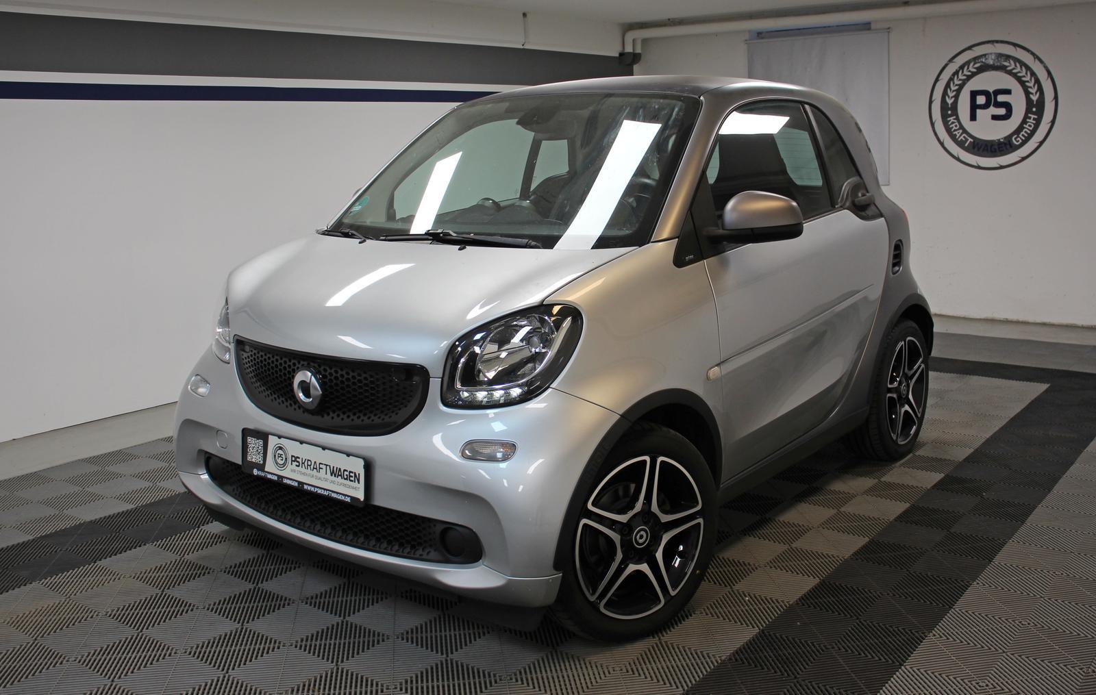 Smart Fortwo Prime 90PS Aut. NAVI KLIMA TEMP BT LEDER