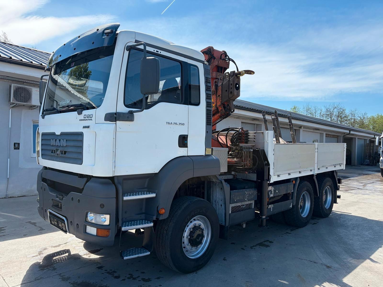 MAN TGA 26.350 6X6 KARDAN HIAB 2070