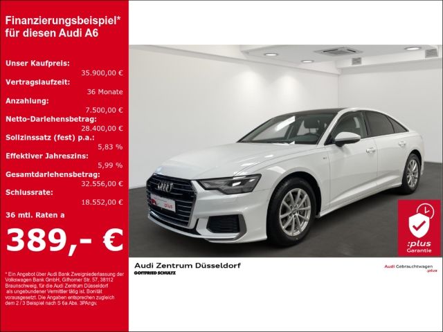 Audi A6 Limousine S line Exterieur 40 TDI PANO MMI AC