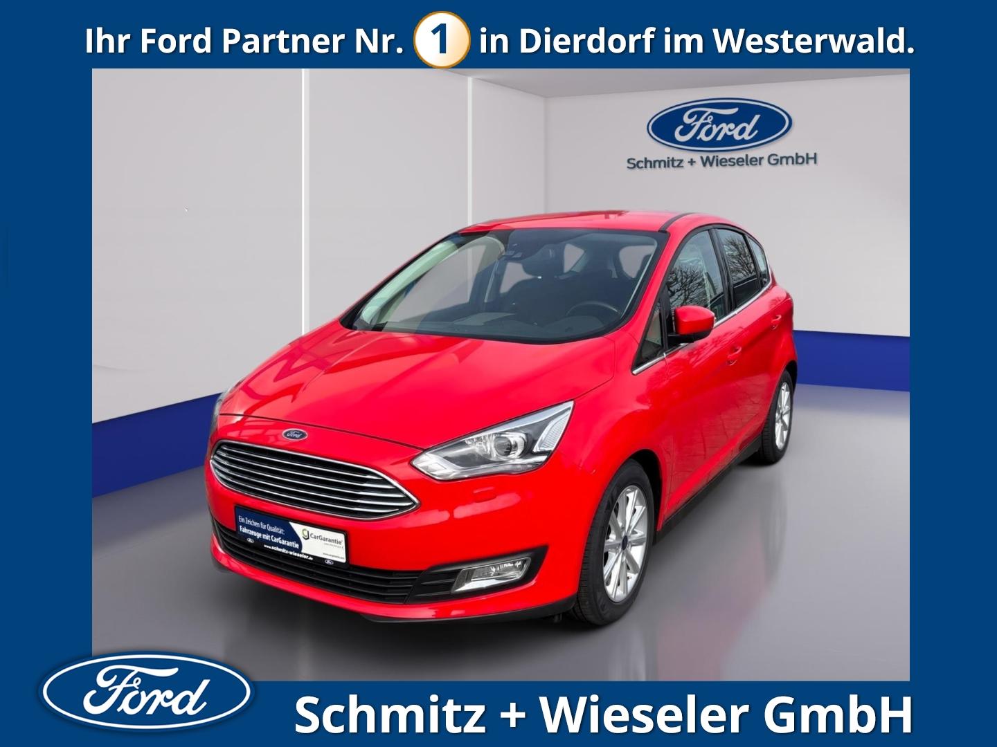 Ford C-Max Titanium 1,0 125PS MT, Xenon, Totwinkelas.