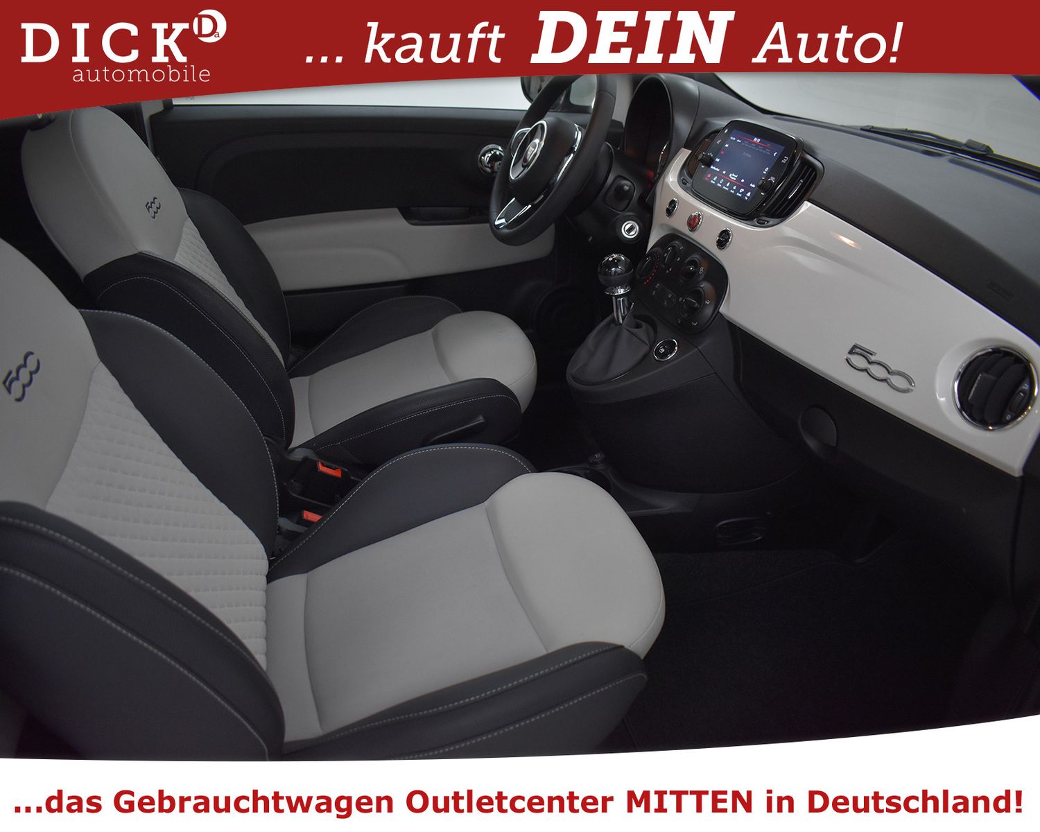 FIAT 500 Dolcevita PANO+LEDER+NAVI+DAB+MFL+TEMP+PDC+ - Image 12