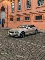 BMW 420d Coupé Luxury Line Orionsilber metallic - mit Diesel-Antrieb: Coupe, Beige