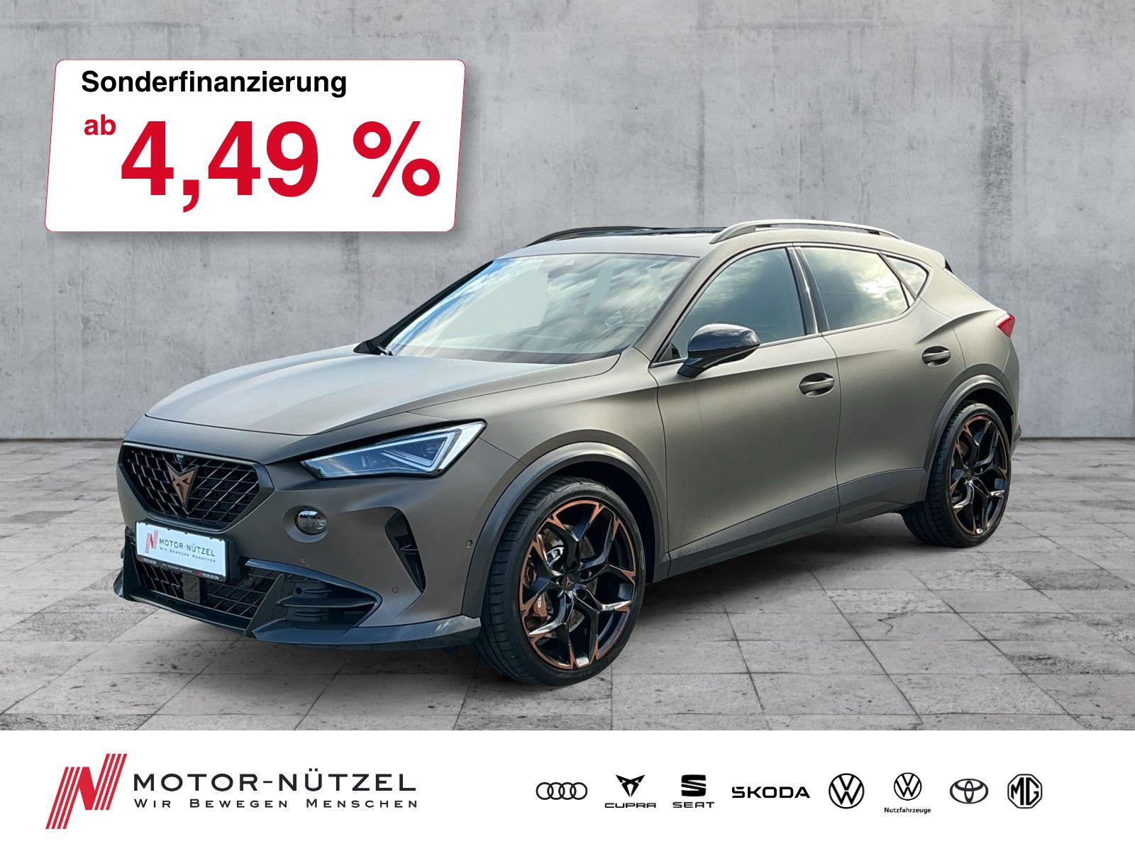 Cupra Formentor VZ 2.5 TSI 4D DSG EDITION MATRIX+PANO