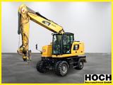 CAT M318 F OilQuick OQ70/55 Joystick-Lenkung - CAT Mobilbagger 318