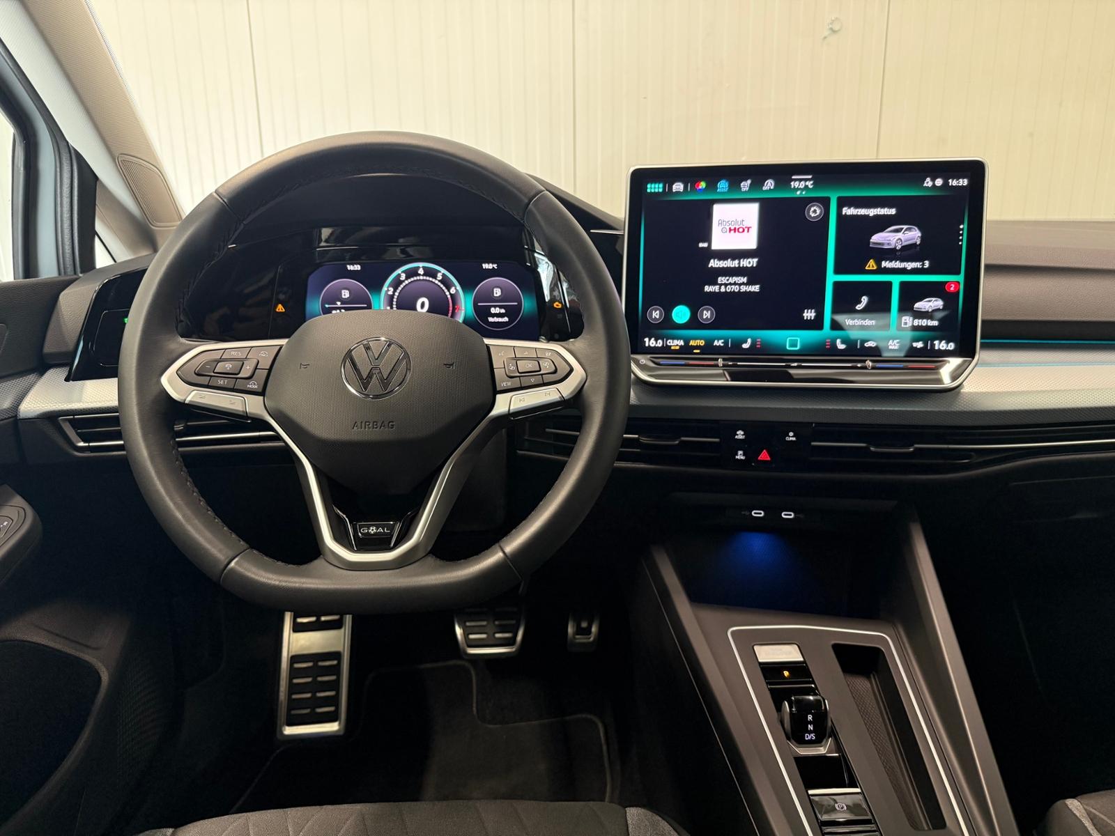 Volkswagen Golf VIII Goal 1.5 eTSI DSG LED RFK SHZ ACC, миниатюра 11
