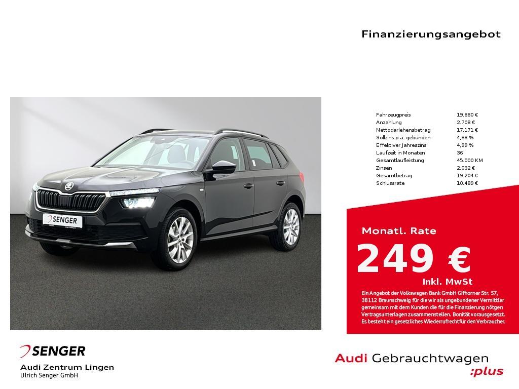 Skoda Kamiq Tour 1.0 TSI DSG LED ACC AHK Sitzheizung