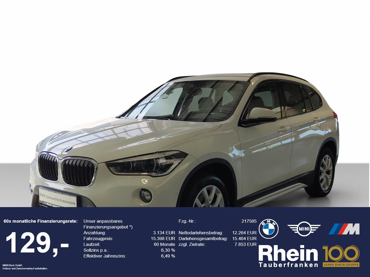 BMW X1 sDrive18i DKG Sport Line LED/NAVI/HiFi/DDC/CD