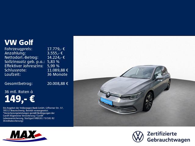 Volkswagen Golf VIII MOVE 1.0 TSI +LED+APP+DCP+KAMERA+NAVI+, миниатюра 2