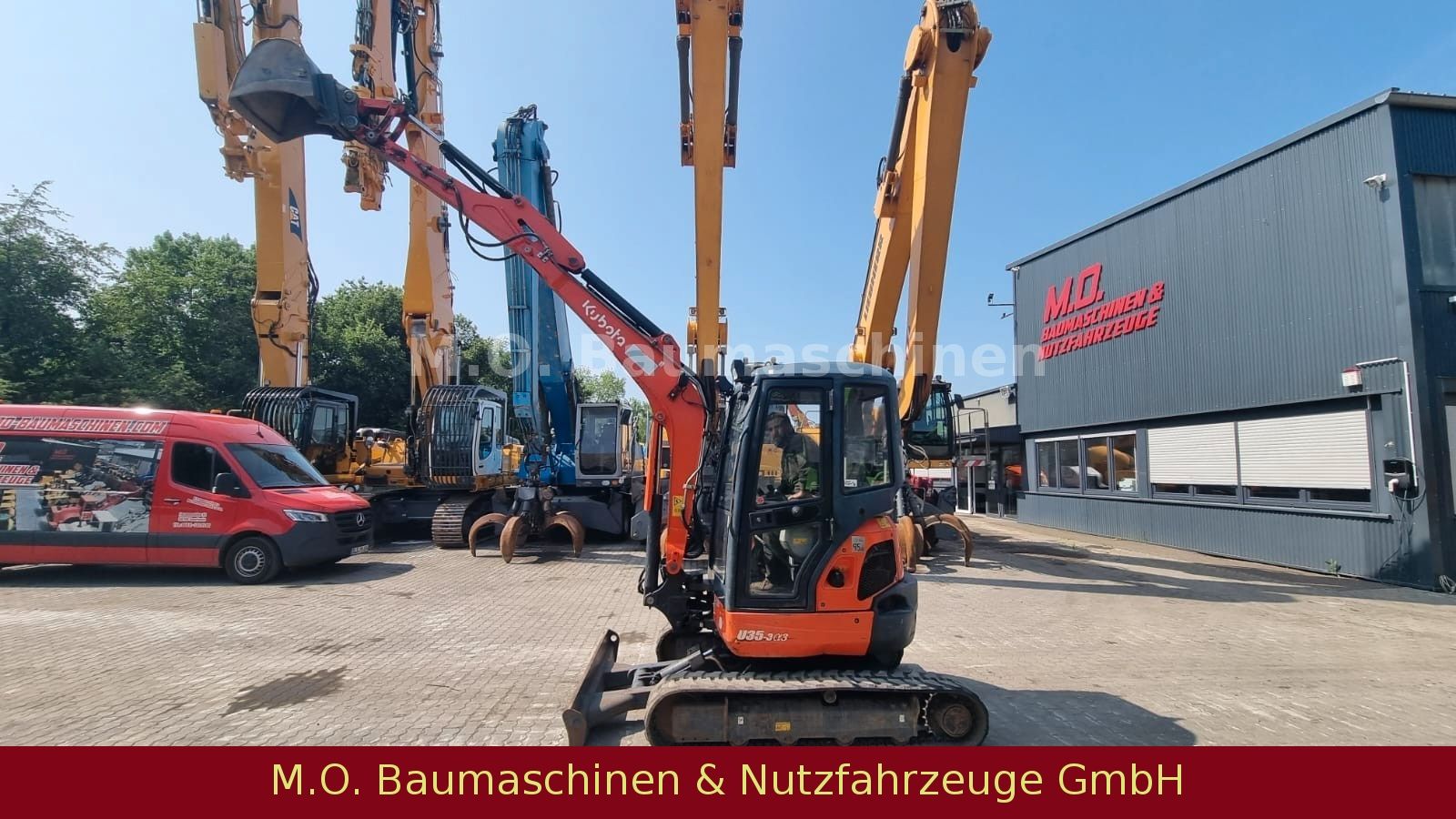 Fahrzeugabbildung Kubota U 35-3a3 / SW / Hammerline / 3,59 t /