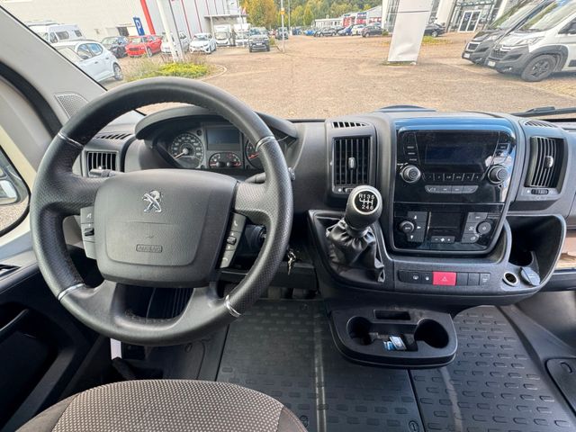 PEUGEOT Boxer Heavy Pritsche+Plane BlueHDi165