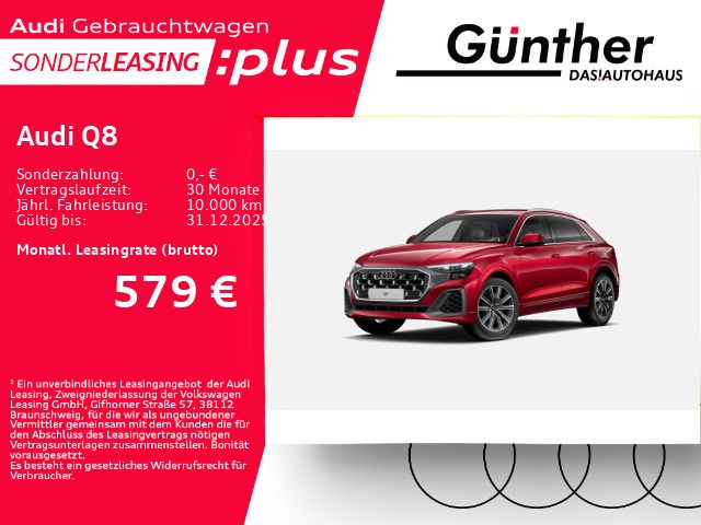 Audi Q8 55 TFSI S LINE QUATTRO+WINTERRÄDE+SITZBELÜFTU