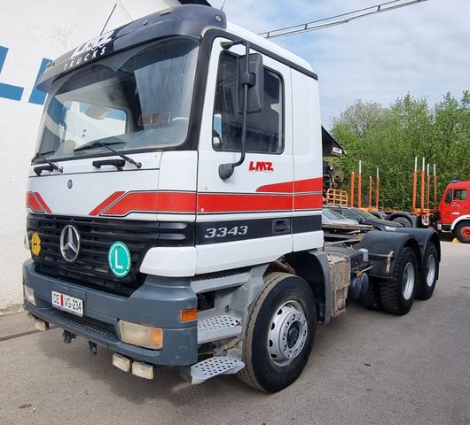 Mercedes-Benz ACTROS 3343 S 6X4 RETARDER KLIMA STEEL MANUAL