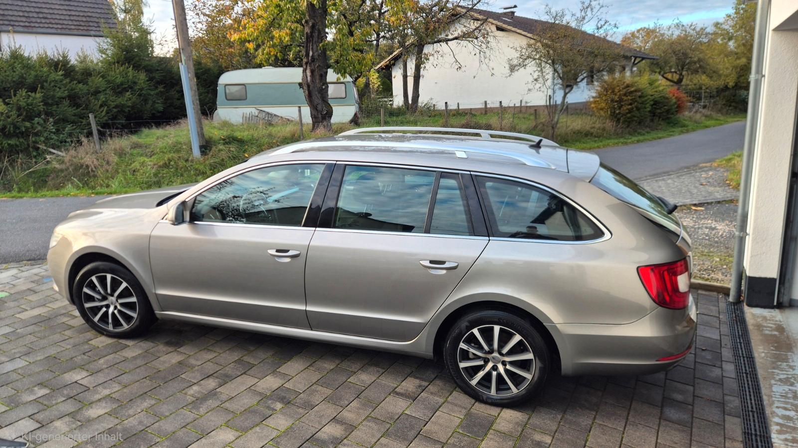 Skoda Superb 2010 — салон