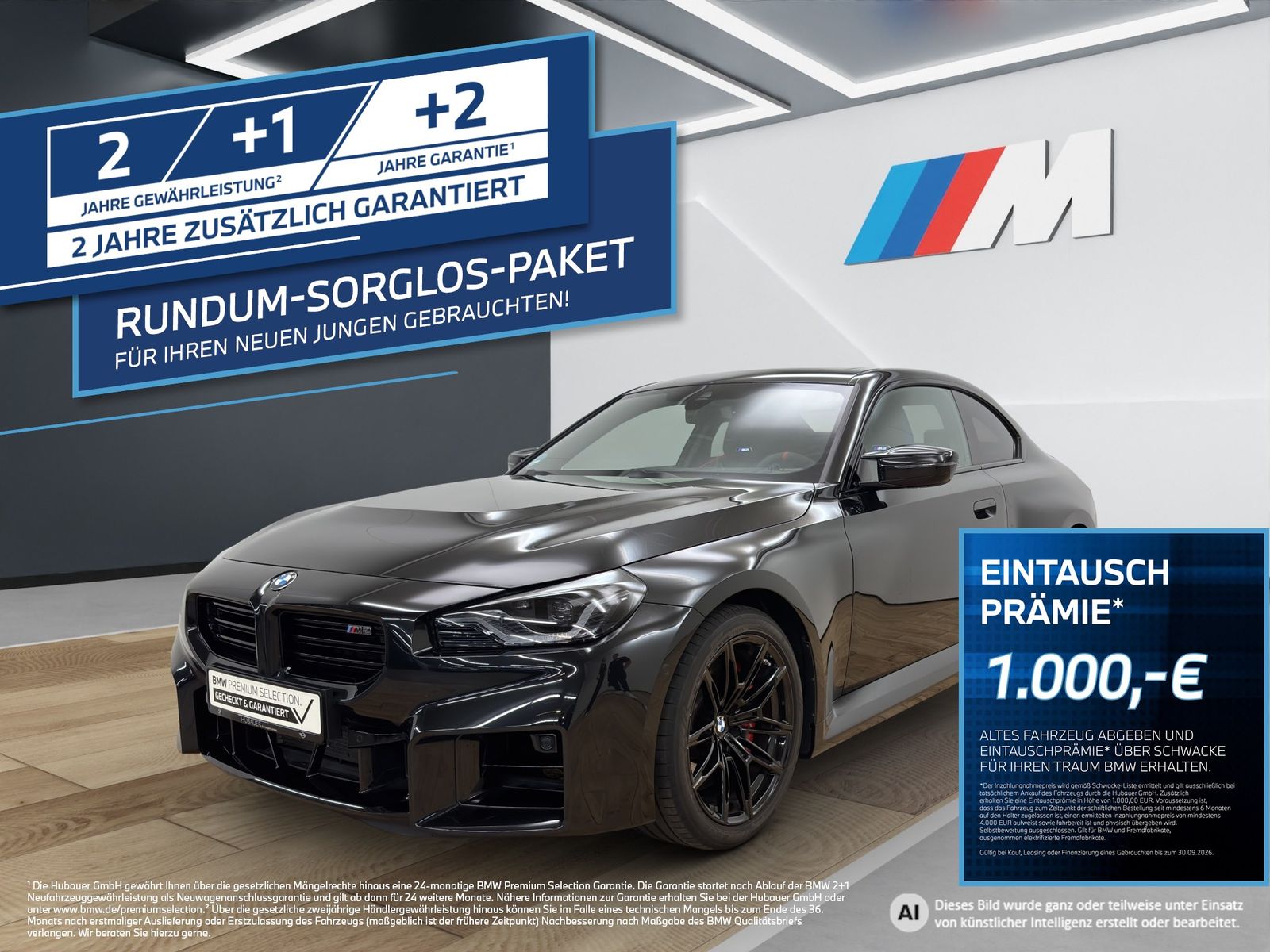 BMW M2 Coupé [HUD, Glasdach, h&k Sound, RFK, 19" LMR