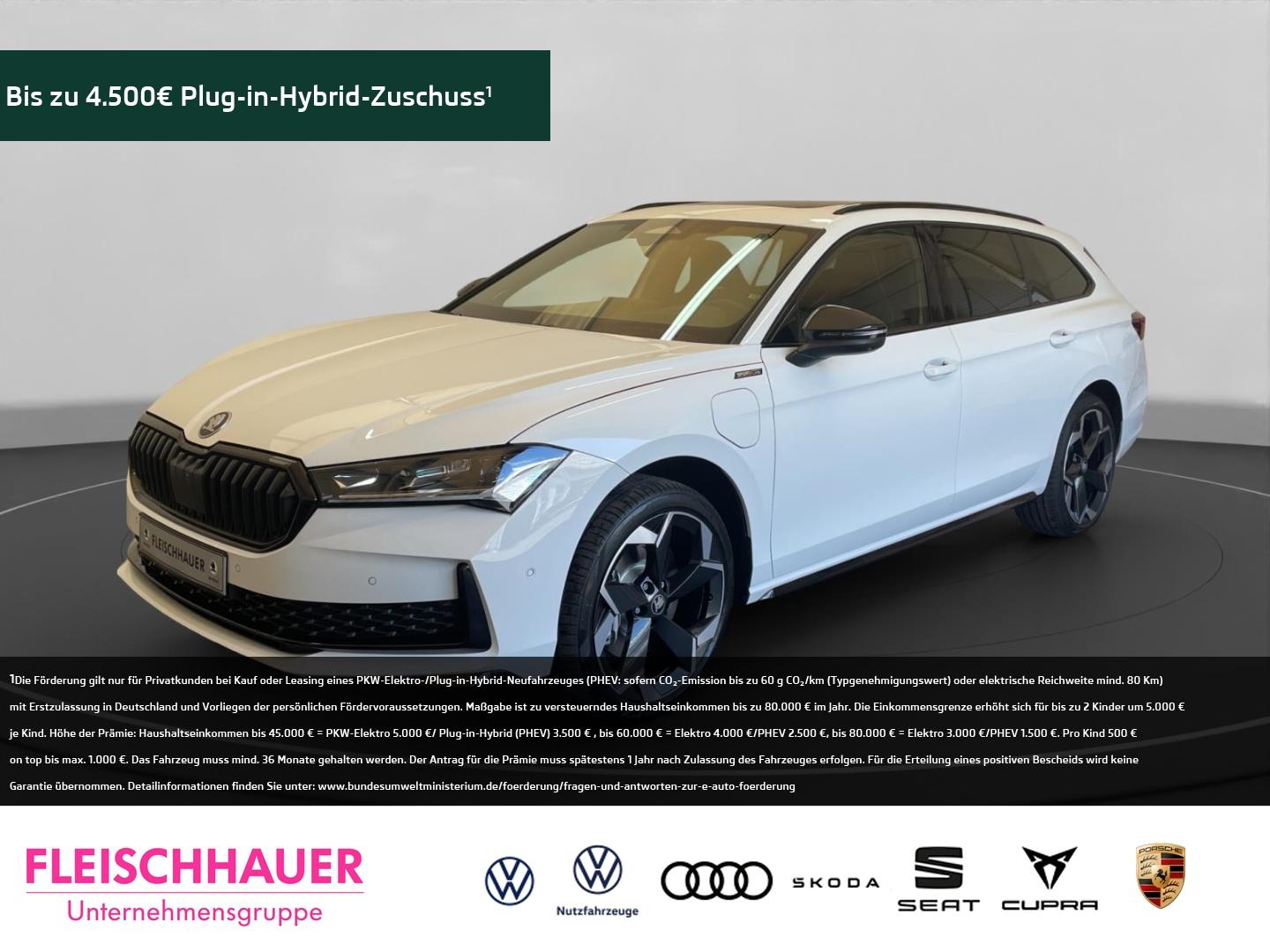 Skoda Superb Combi Sportline 1,5 iV AHK Pano 360° HUD 