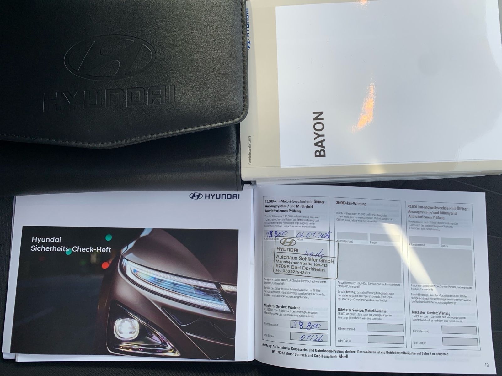 Fahrzeugabbildung Hyundai BAYON 1.0 T-GDI 7-DCT Trend Mild-Hybrid