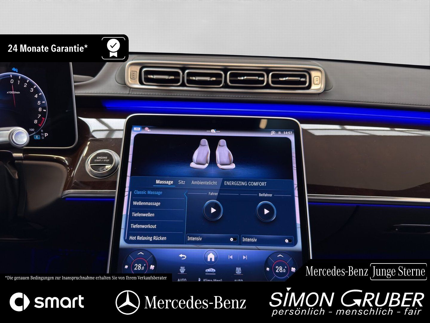 Fahrzeugabbildung Mercedes-Benz S 63 E Performance AMG Exklusiv Fond-Entertain