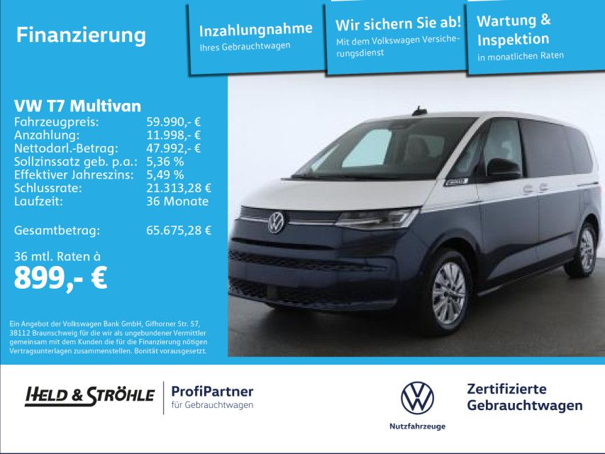 2025 Volkswagen T7 Multivan