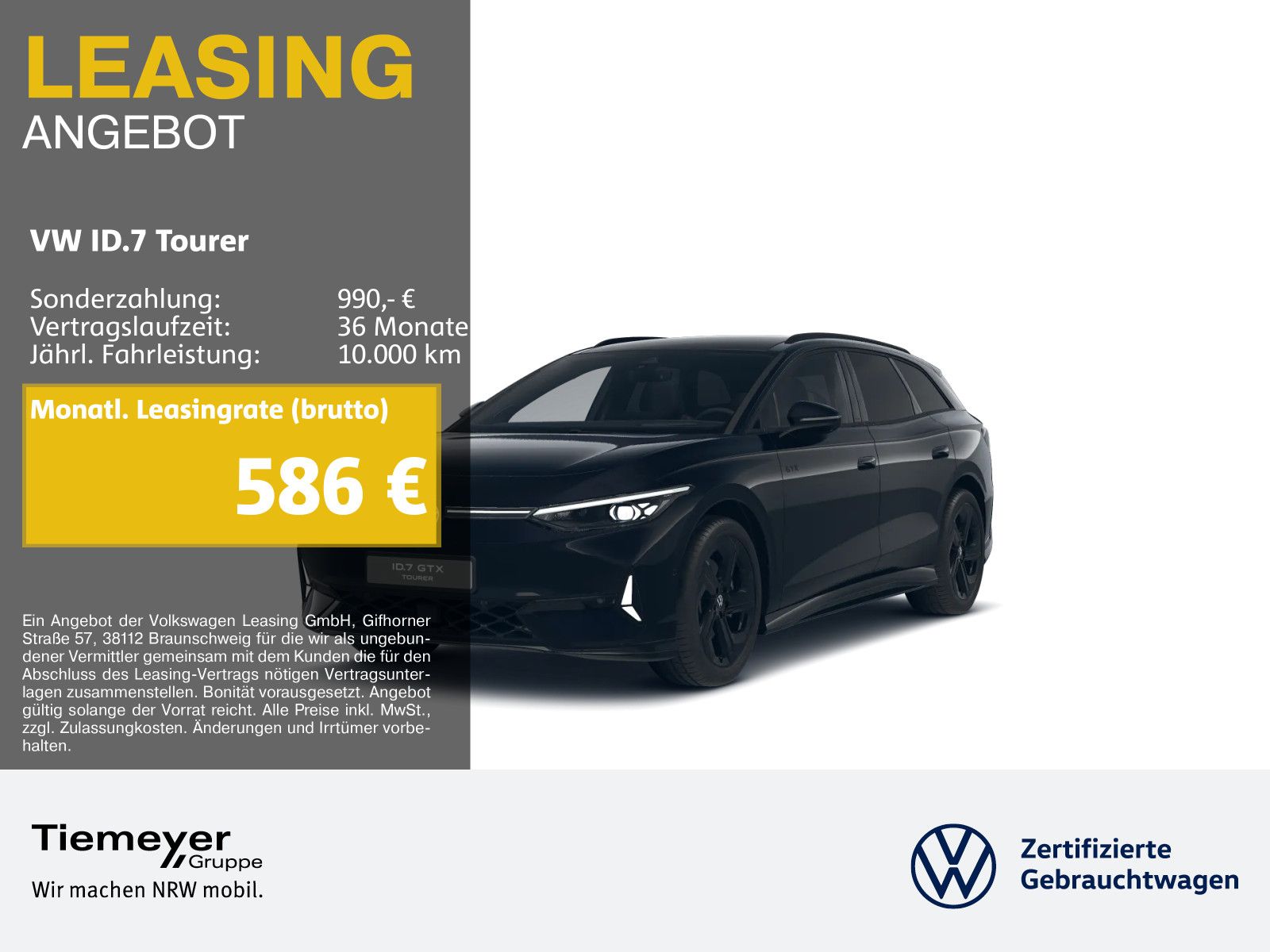 Volkswagen ID.7 Tourer GTX PANO LM20 H K AHK foto 1