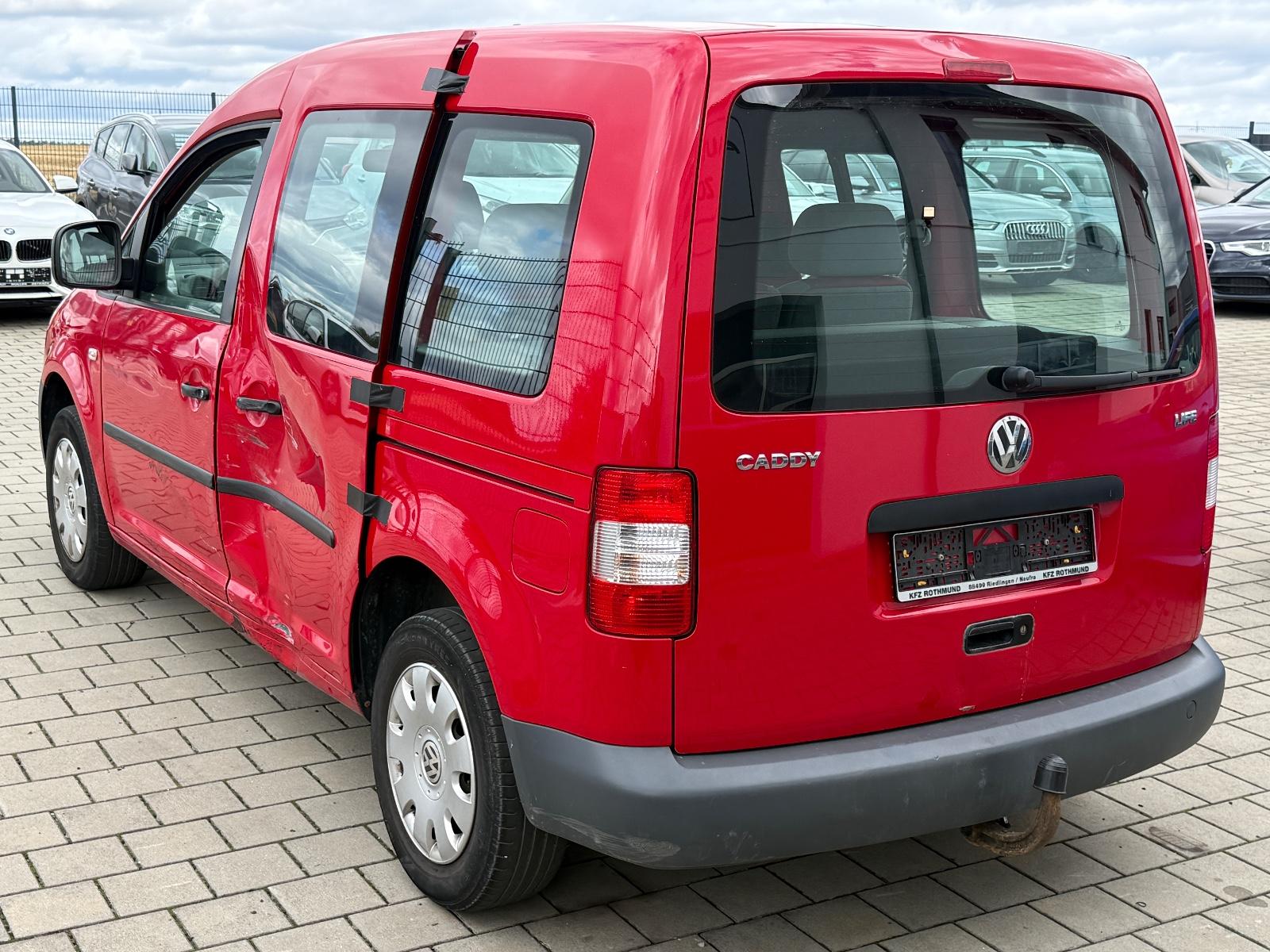 Volkswagen Caddy 2009 — engine 1.390 cm³, 80 HP (59kW)