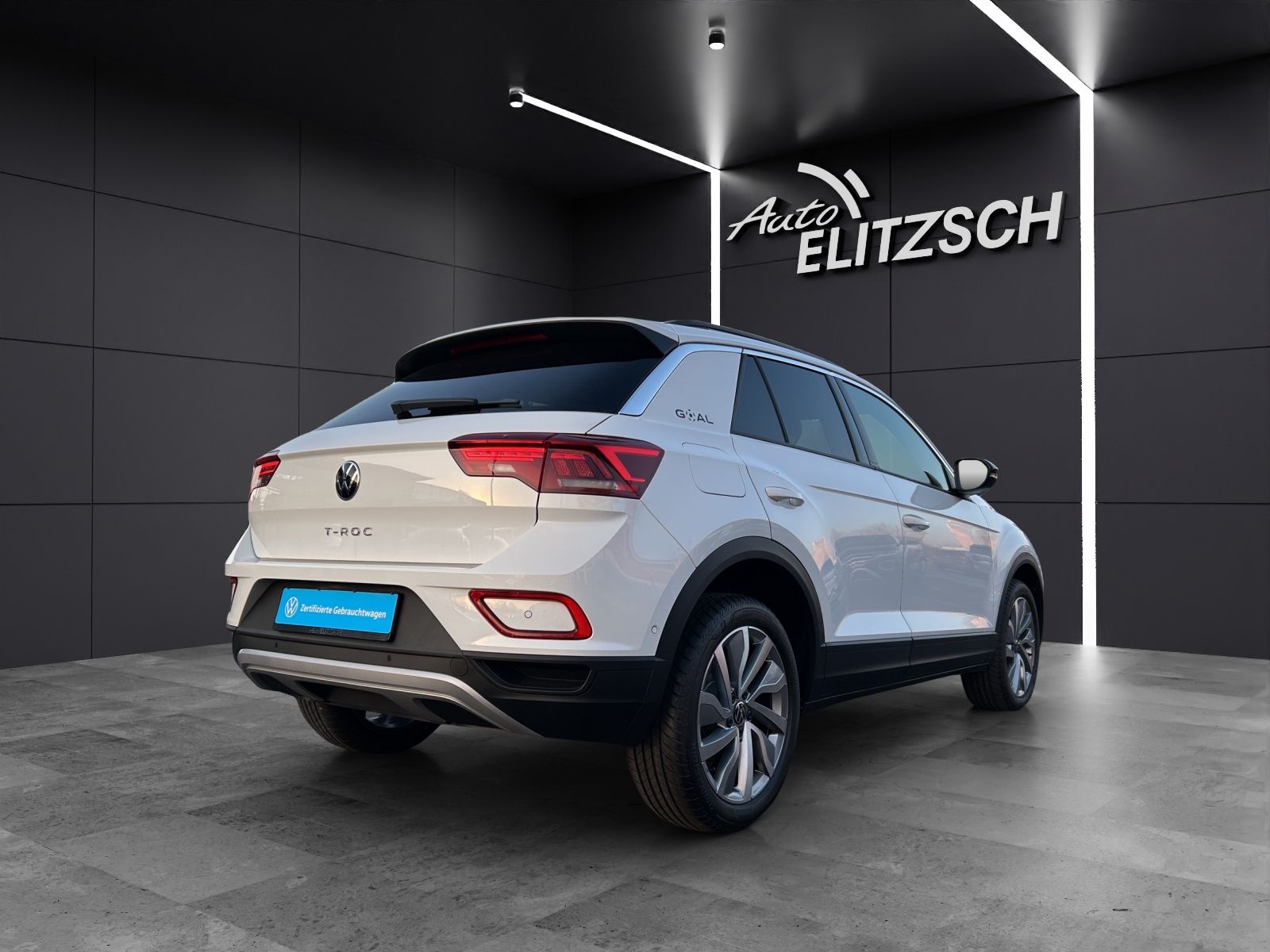 Fahrzeugabbildung Volkswagen T-Roc Goal TSI DSG LED+ ACC SH RearView Ambiente