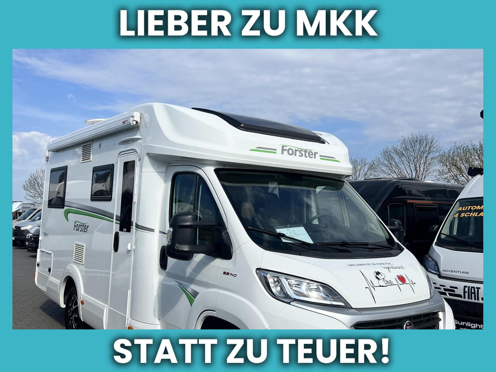 Forster T 649 HS Rundsitzgruppe+Luftfed,Solar,AHK,SAT-TV