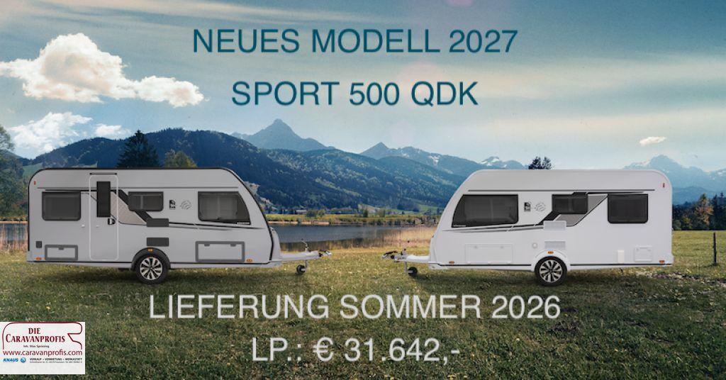 Knaus Sport 500 QDK 2027 Platinum Paket