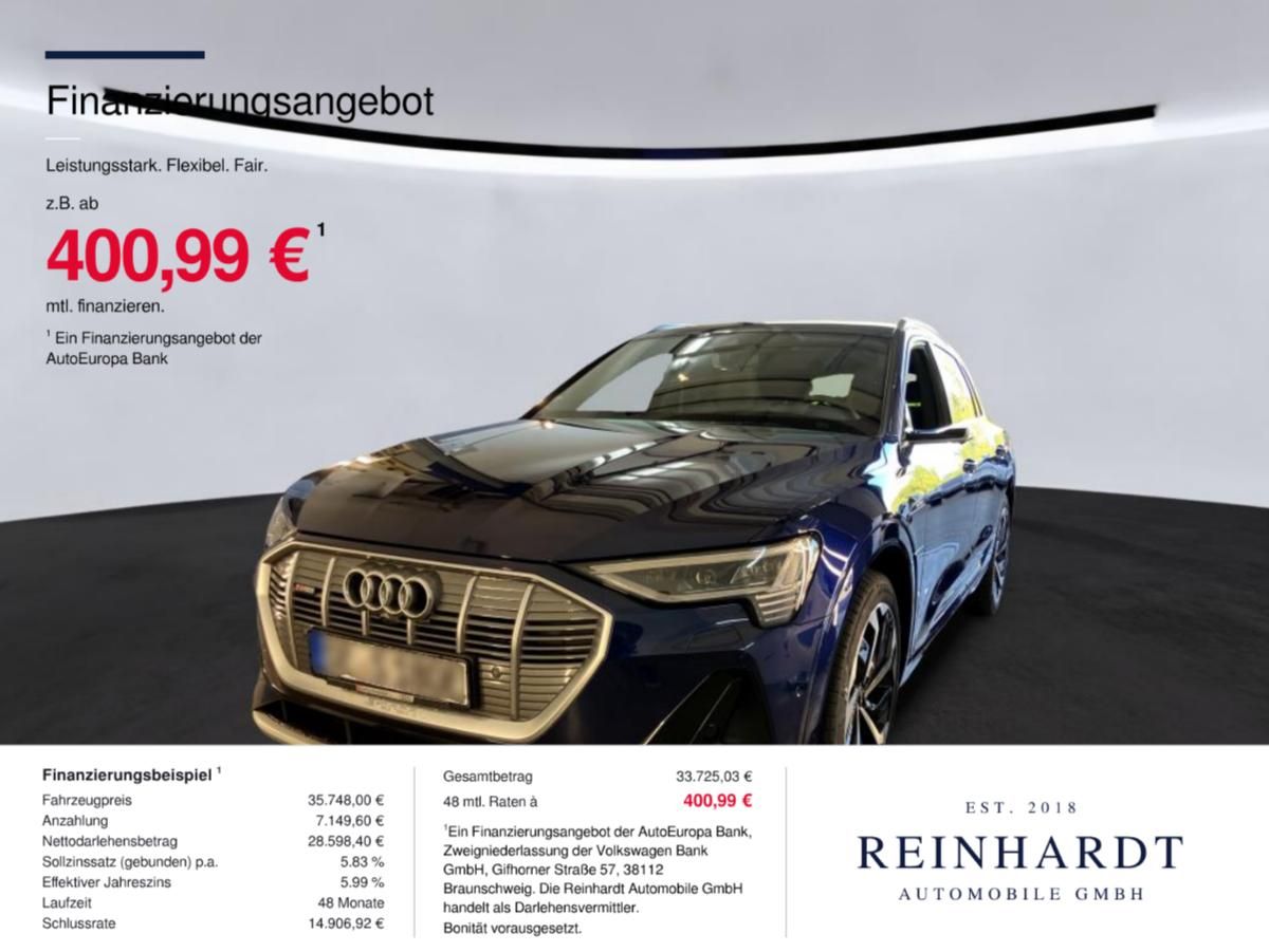 Audi E-TRON 55 2x S LINE D-MTRX/ACC/HuD/PANO/S-SITZE