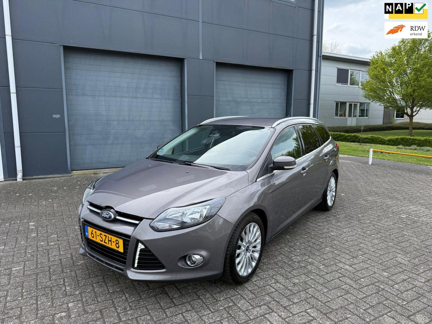 Ford Focus Wagon 1.6 EcoBoost Titanium 182 pk!