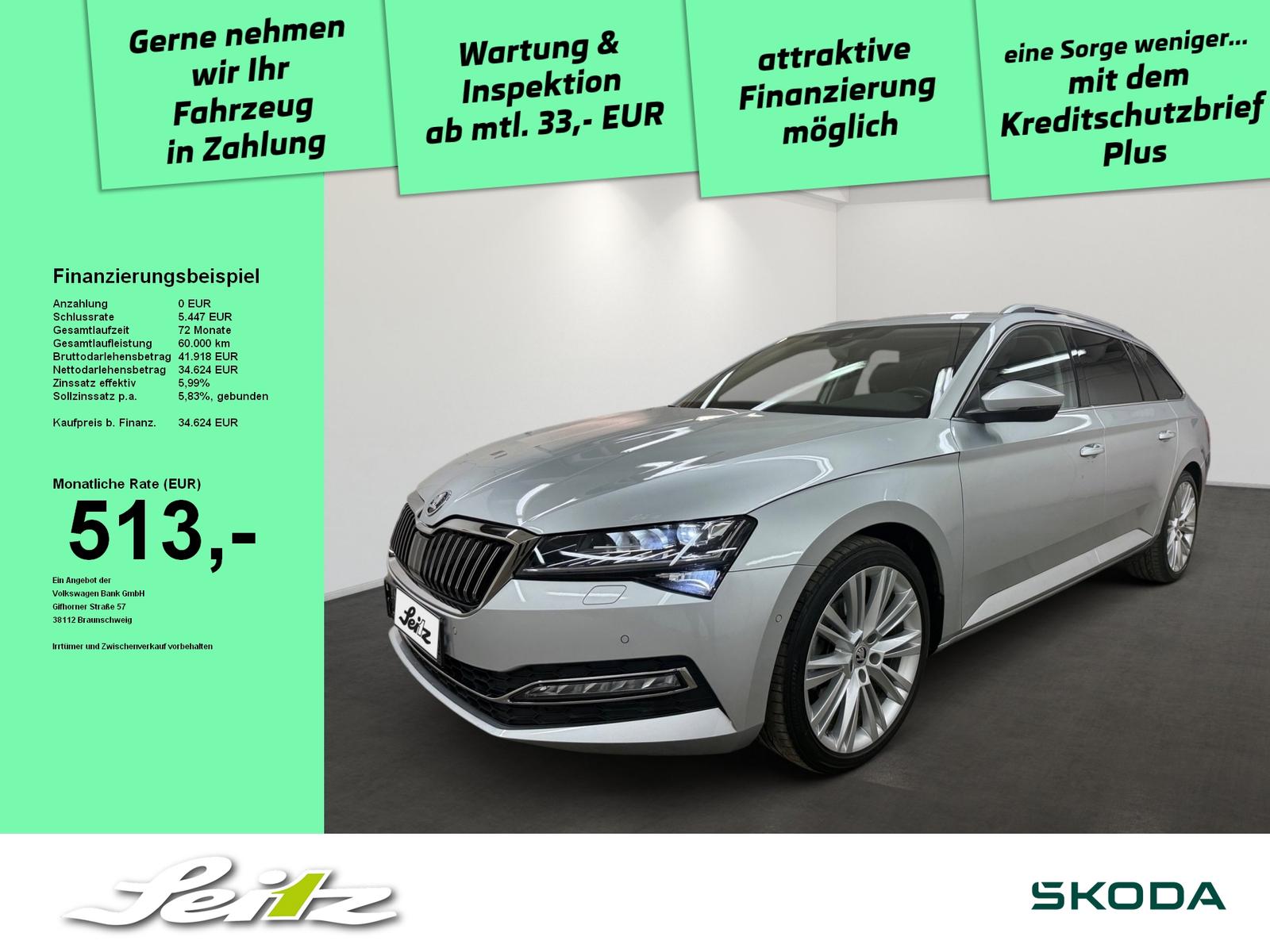 Skoda Superb Combi 2.0 TSI Style *MATRIX*KAMERA*NAVI*