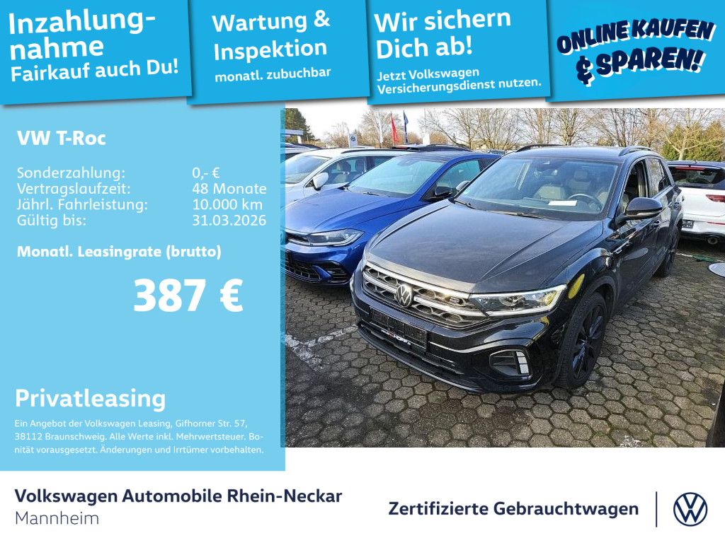 T-Roc 1.5 TSI R-Line DSG Navi PDC LED uvm