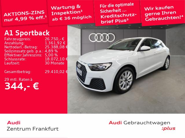 Audi A1 Sportback 30 TFSI S tronic LED DAB VC PDC Sit