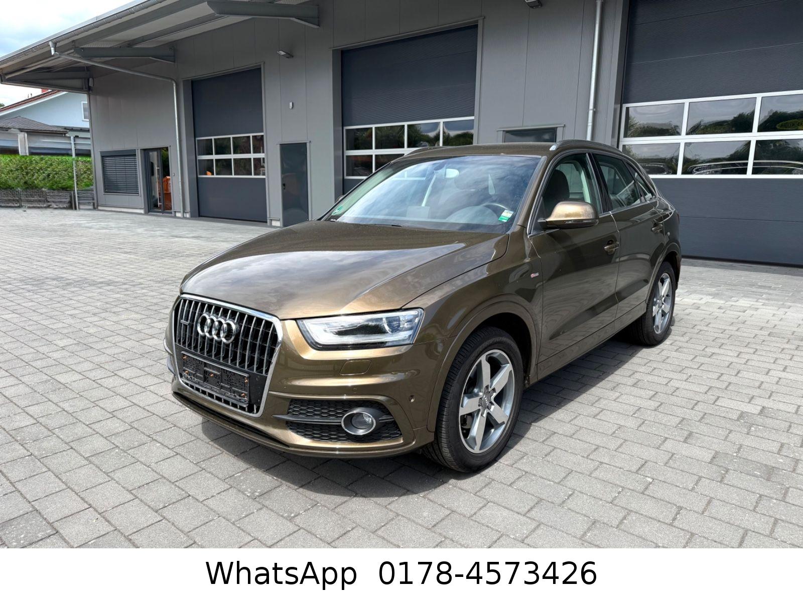 Audi Q3 2.0 TDI quattro S-Line 1.Hand/Rentnerfahrzeug