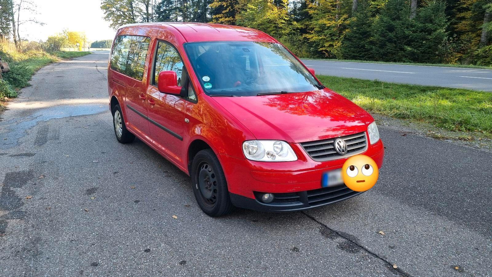 Volkswagen Caddy 2009 — двигун 102 HP (75kW)