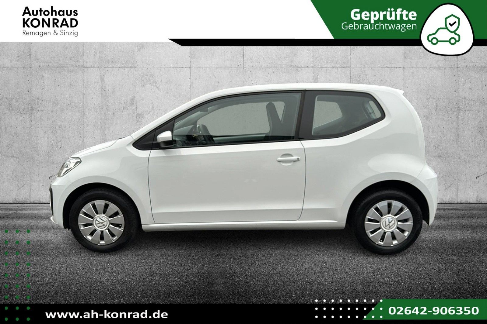 Fahrzeugabbildung Volkswagen up! move up! 1.0MPI Basis*SITZHZNG*KLIMA*WINTER*