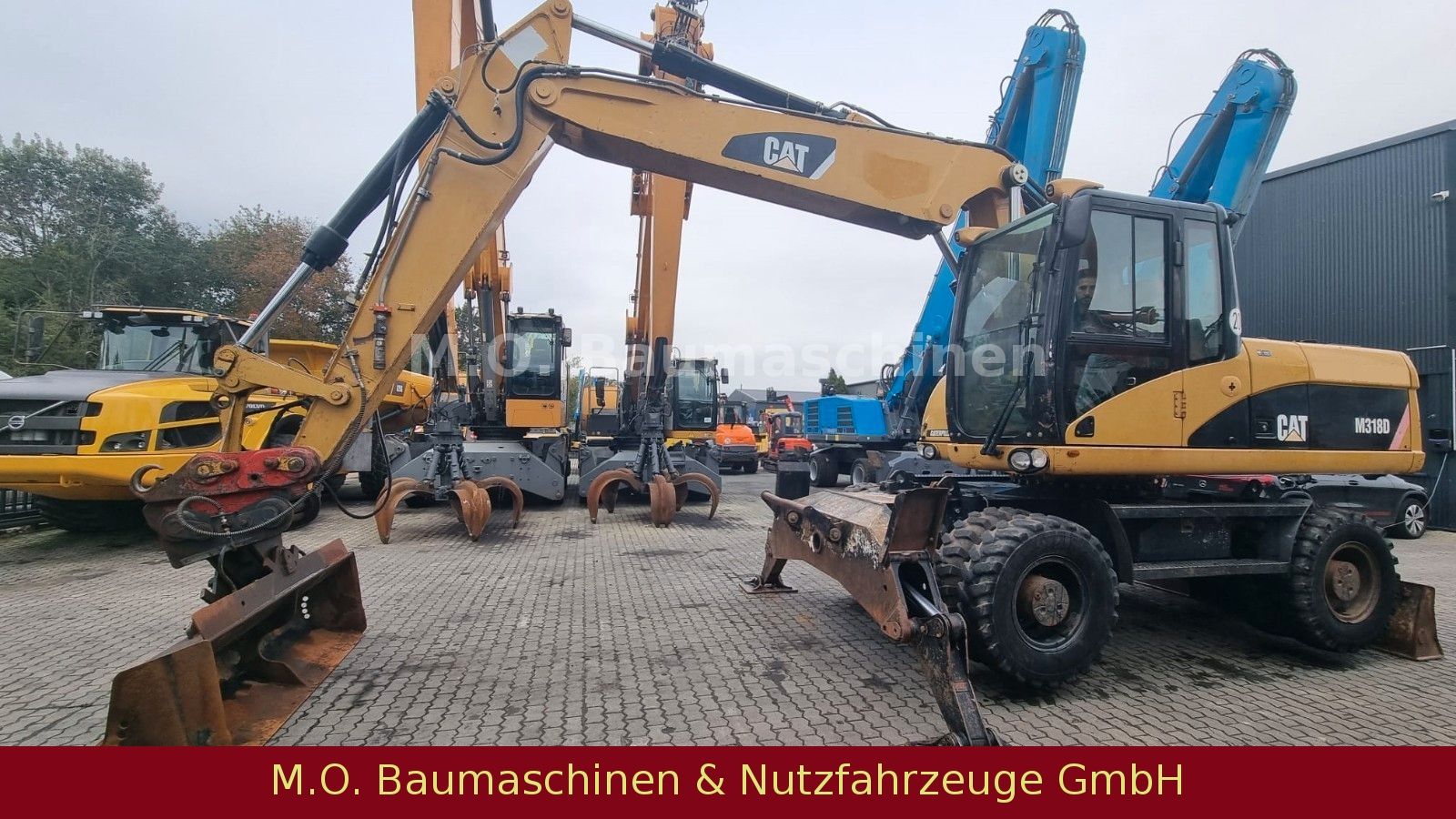 Fahrzeugabbildung CAT M 318 D  / SW /Hammerline / VSA / AC /