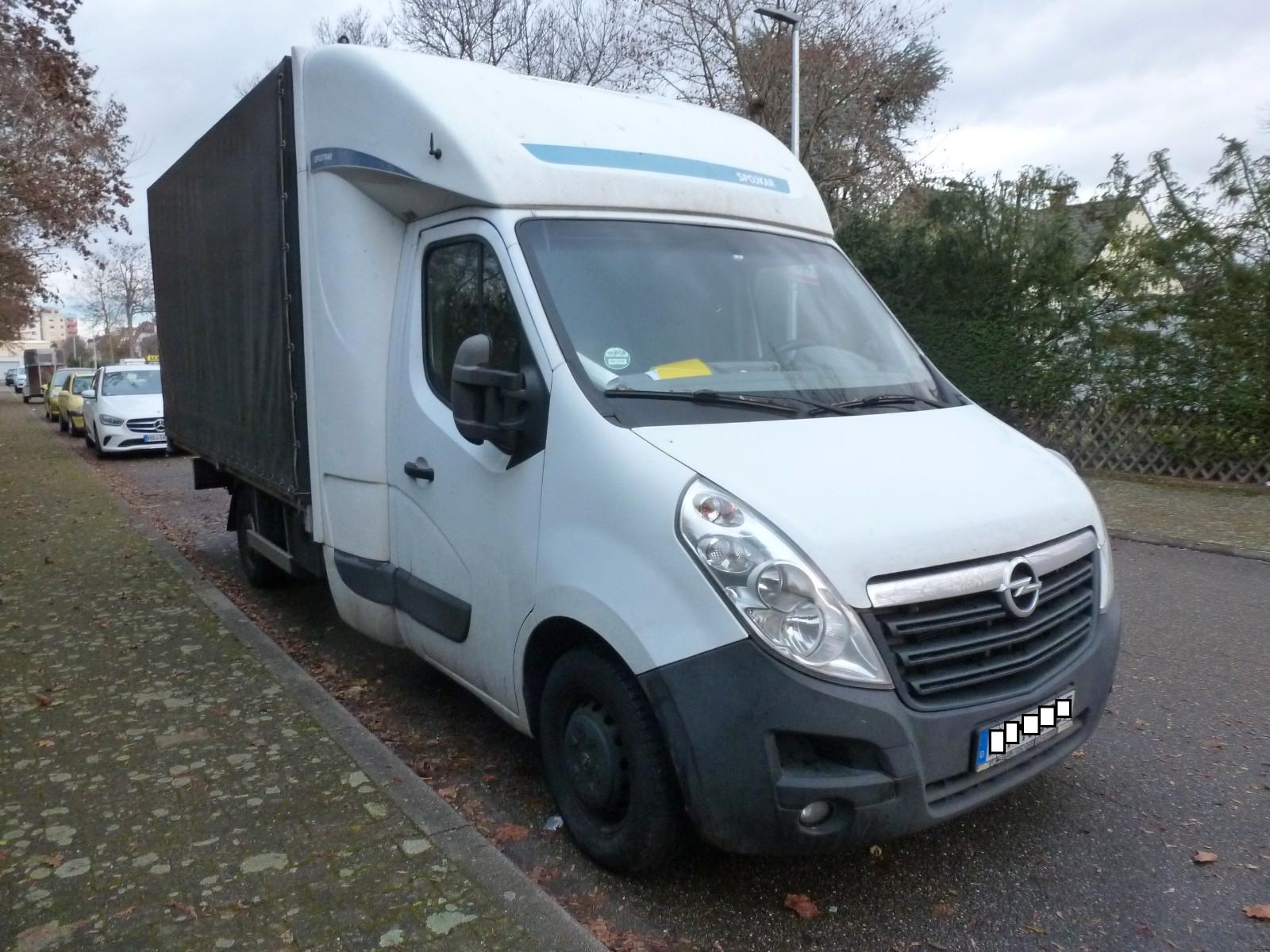 Opel Movano  8 Palleten  Klima
