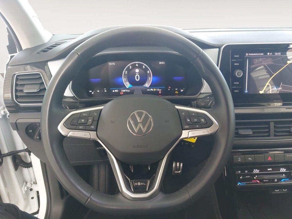 Fahrzeugabbildung Volkswagen T-Cross 1.0 TSI Goal Navi LED