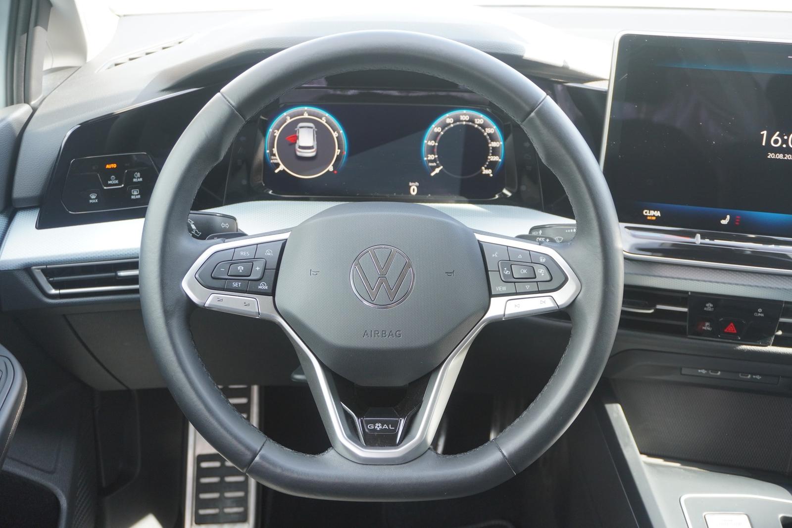 Volkswagen Golf VIII 1.5 eTSI Goal DSG LED Navi Sitzheizung, миниатюра 10