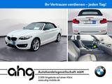 BMW 218i Cabrio Sport Line Navi Klimaautomatik Sitzh - BMW 2er Reihe mit Benzin-Antrieb: Cabrio