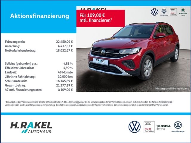 T-Cross Life 1.0 TSI 85kW DSG *SHZ*NAVI