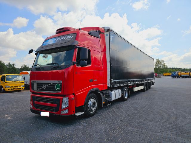 Volvo FH13 XXL EURO 5 2011 r MEGA LOW DECK + KRONE