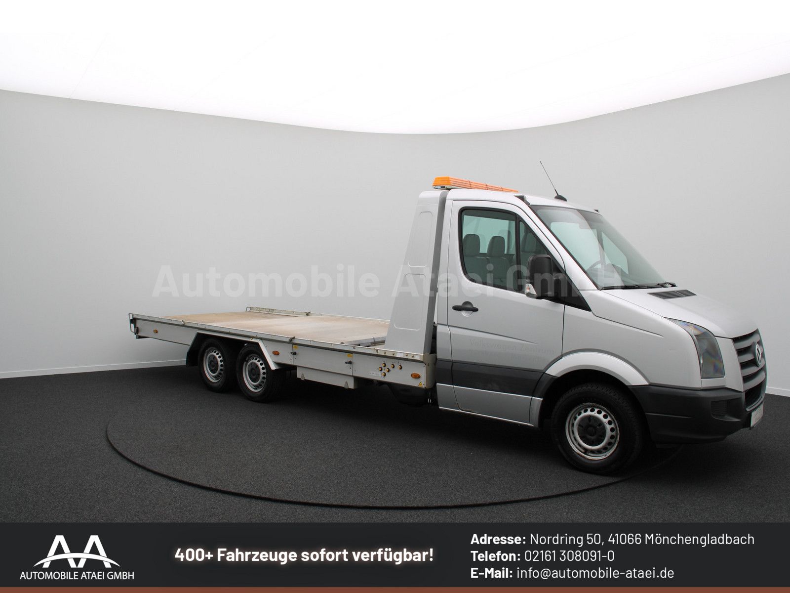 Fahrzeugabbildung Volkswagen Crafter Algema Blitzlader 1.HAND+ 3,3t NUTZLAST