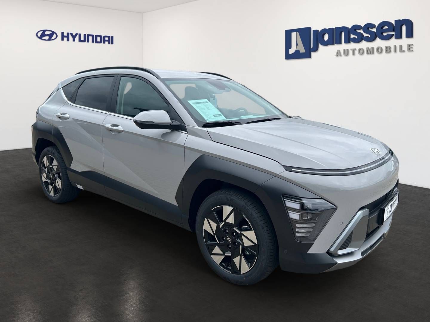 Fahrzeugabbildung Hyundai KONA 1.6 T-GDI (150 PS) Prime Teilleder, Navi, L