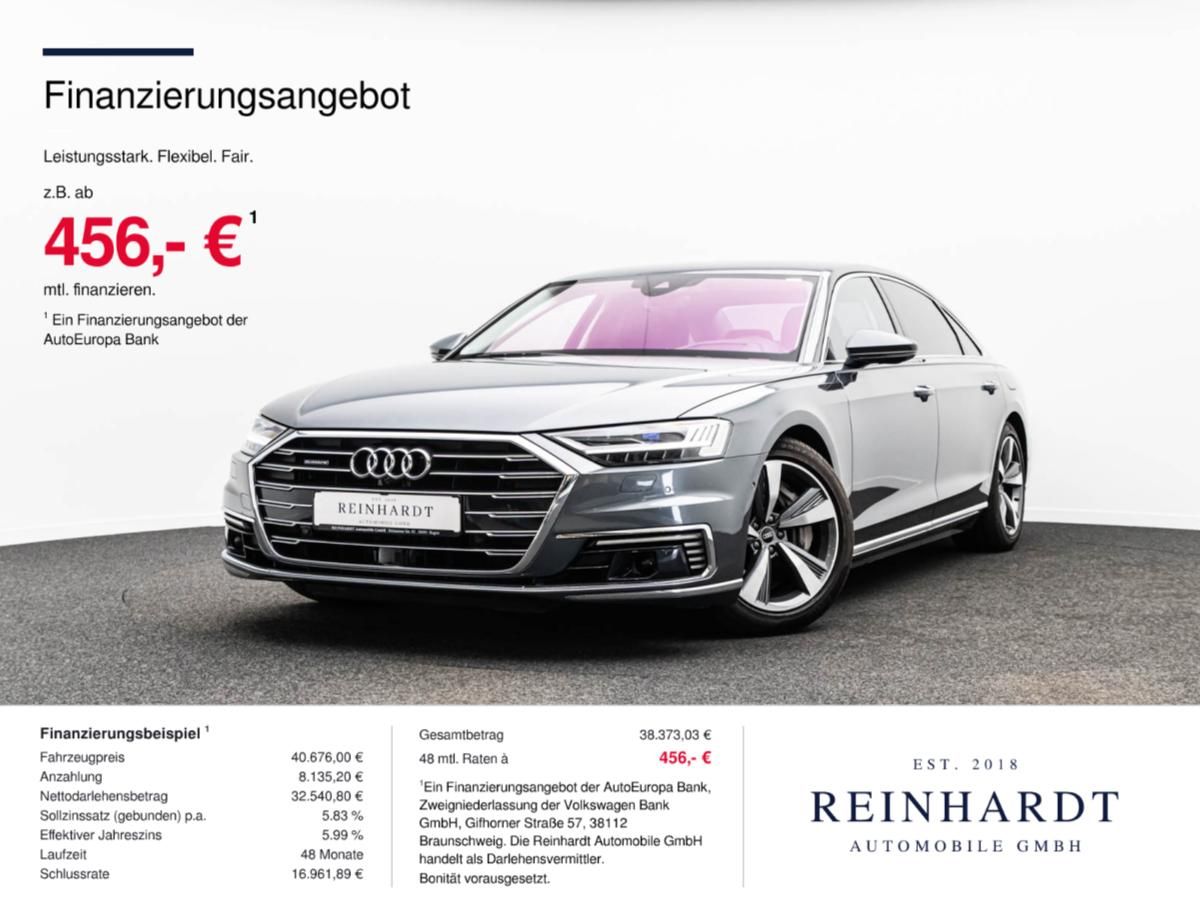 Audi A8 L 60TFSIe Q LASER ACC HuD 360° SIDE RSR OLED foto 1